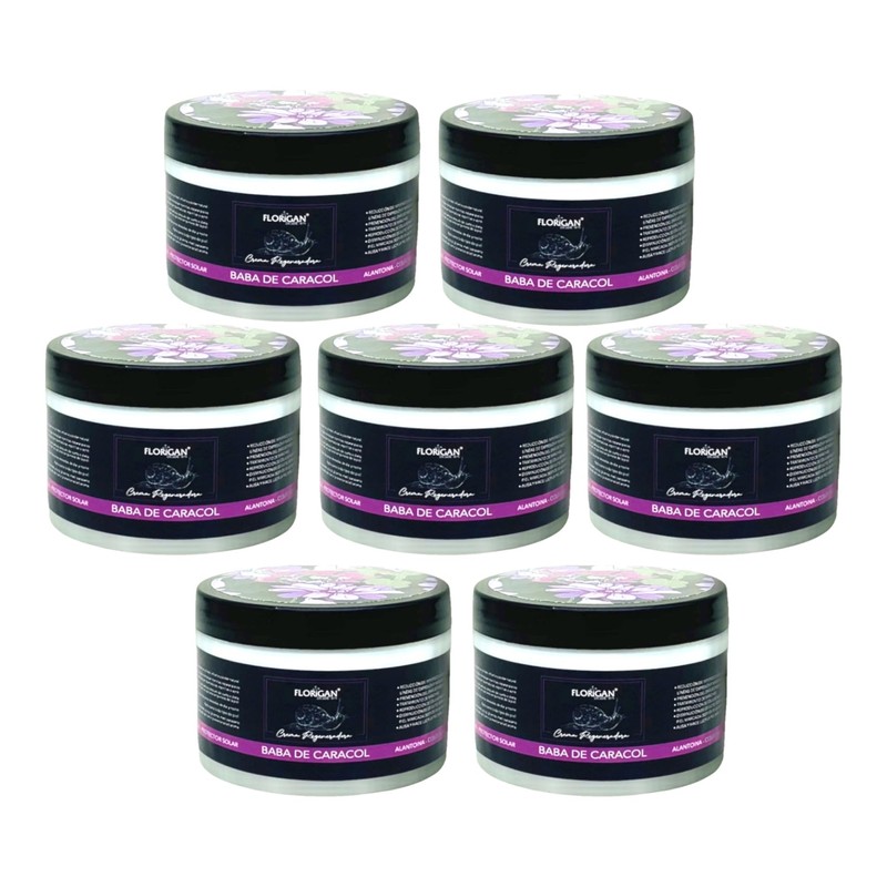 Paquete de 7 Piezas Crema Baba de Caracol 350grs c/u.