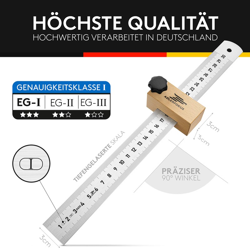 Adlerfokus Marking Gauge [EG-1] Made in Germany - Marking Tool