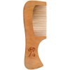 'Cute Meerkat Portrait' Wooden Comb (HA00056293)