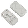 Magnetic Haptic Slider Stress Anxiety Relief Striped Pattern Ergonomic Alloy