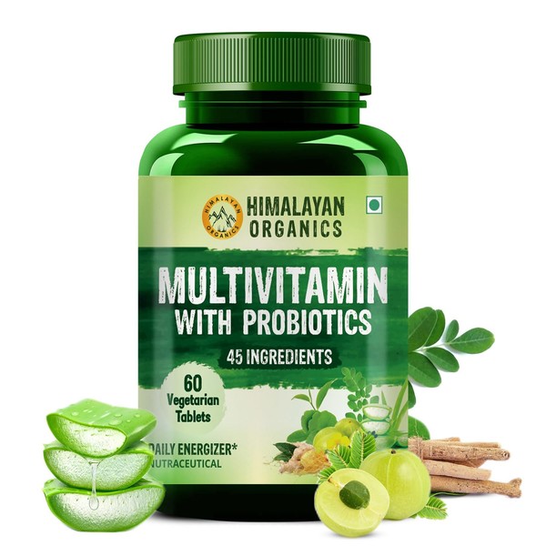 Generic Multivitamin With Probiotics - 45 Ingredients Supplement For Men
