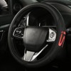 Leather Steering Wheel Cover Compatible with Civic si Universal Size(SI)