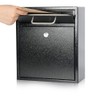 KYODOLED Steel Key Lock Mail Boxes for Outside, Locking Wall