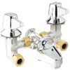 Central Brass 1177-A Central Brass Two Handle Shelf Back Bathroom