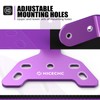 NICECNC Purple Tail Light Licence Plate Holder Mounting Bracket Compatible