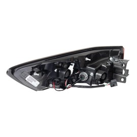 For Nissan Pathfinder 2022 2023 2024 Tail Light Assembly Passenger Side | Rear | Outer | Standard Line | LED | Chrome | Red/Clear | Replacement For NI2805126 | 26550-6TA0B