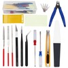 binifiMux 18pcs Crafts Basic Model Tool Kit, Hobby Building Tools