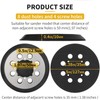 Gnellkoor Sander Pad Replacement for Dewalt, 4 Pack 5" 8