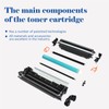 206X 206A Toner Cartridges 4 Pack High Yield M283fdw N283cdw