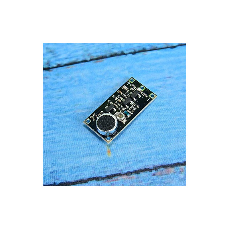 Comimark 1Pcs FM Transmitter Wireless Microphone Surveillance Frequency 88-108MHz Top