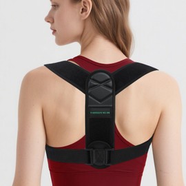 Posture Corrector for Women and Men, Adjustable Back Brace for Spine Alignment & Shoulder Support,Comfortable & Breathable Clavicle Straightener,Back Support,Supports Better Posture,Medium(26" to 41" chest range)