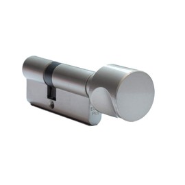 FELGNER Euro Plus Knob Cylinder Profile Cylinder Door Lock Security Lock for Doors Front Door Apartment Door – Includes 3 Beard Keys 30/35 mm