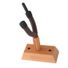 Flanger FH-003 Durable Wooden Base Violin Hanger Hook Wall Mount