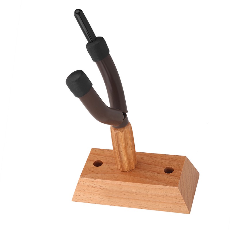 Flanger FH-003 Durable Wooden Base Violin Hanger Hook Wall Mount