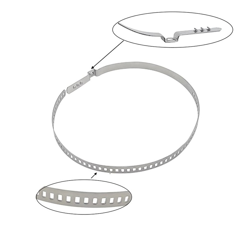 CV Boot Clamp Kit - Stainless Steel Universal Adjustable Axle