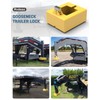 Gooseneck Trailer Lock, Gooseneck Lock for Trailers, Fits Round and