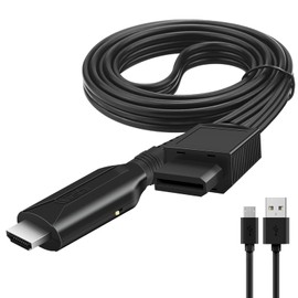 Wiistar Wii to HDMI Converter Adapter 1080P HDMI Cable for Wii Audio Video Converter Cable 1m/3.2ft Supports All Wii Display Modes for Wii HDTV Monitor