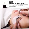SAFIGLE 100PCS Eyelash Glue Bottle Caps Lash Bottle Plugs for