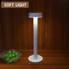 Cordless Table Lamp Modern Style Touch Control Stepless Dimming Rechargeable