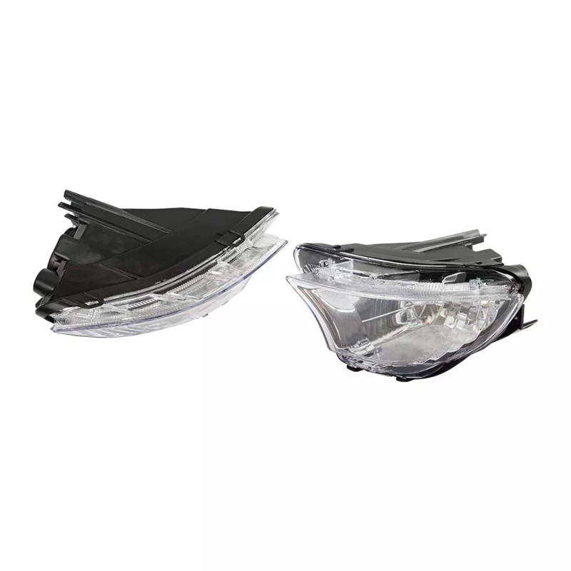 Cahuczlhoz Left+Right Clear Front Bumper Fog Light Lamp for Lexus