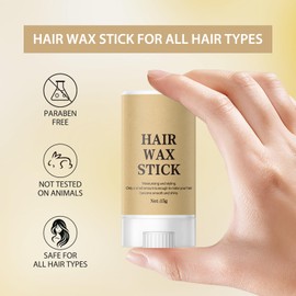 OUPEICHARM Hair Wax Stick for Women,Controls,Tame Flyaways,Smooths Hair,Strong Hold,Styling Wax Stick Hair