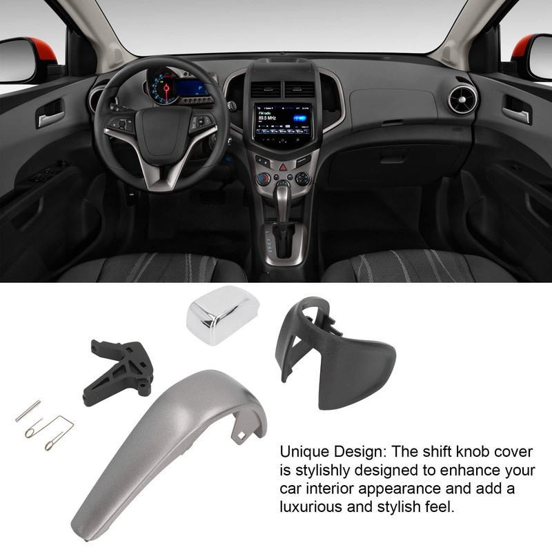 Car Gear Shift Knob Kit, Replacement for Sonic 2012‑2016, Easy