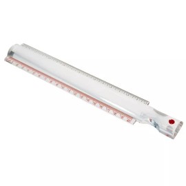 Ultra Optix 2X Bar Magnifier w/ 8 Inch Ruler BM-65PW