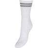 VERO MODA Womens Mel Stripe Sock White/grey One Size