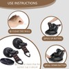 Heavy Duty Suction Cups Anchor with Hooks, Suction Cup Camping