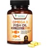 Omega 3 Fish Oil Capsules 3x Strength 2400mg EPA &