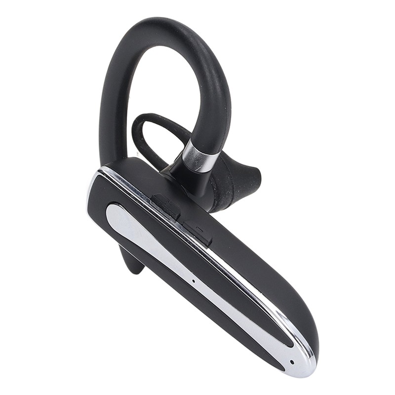 Bluetooth Earpiece Noise Cancelling Hands Free Rotatable Single Ear Wireless