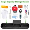 10L0L Golf Cart Inner Front Storage Basket No Drilling Golf