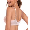 Lemorosy Women's Minimiser Bra with Underwire, Full Cups, Large Sizes,