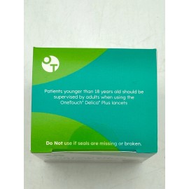 OneTouch Delica Plus Lancets- 30 Fine Gauge- 100 Lancets- 2PK
