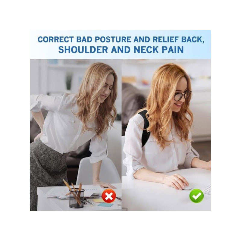 SUNDPIK 남성을 위한 SUNDPIK 1PCS 좋습니다 상부 조절 교정기 스트레이트너