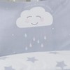 Price Right Home Happy Clouds Bedroom Range Kids Stars White/Grey