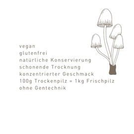 30 g Organic Mu-Err Mushrooms - Dried Mushrooms Vegan / Mu-Err Mushrooms - Judas Ear - Auricularia Judae | Pilze Wohlrab