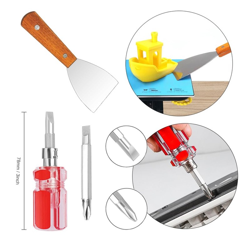 54 PCS 3D Printer Tool Kit, 3D Printer Accessories Kit