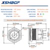 15Amp Latching Push Button Switch IP67 Waterproof 22mm 110V-120V On