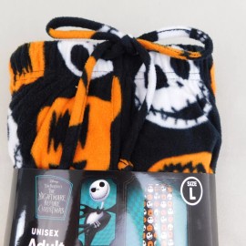 Briefly Stated Nightmare Before Christmas Jack Skellington Fleece Pajama Pants - Large #722