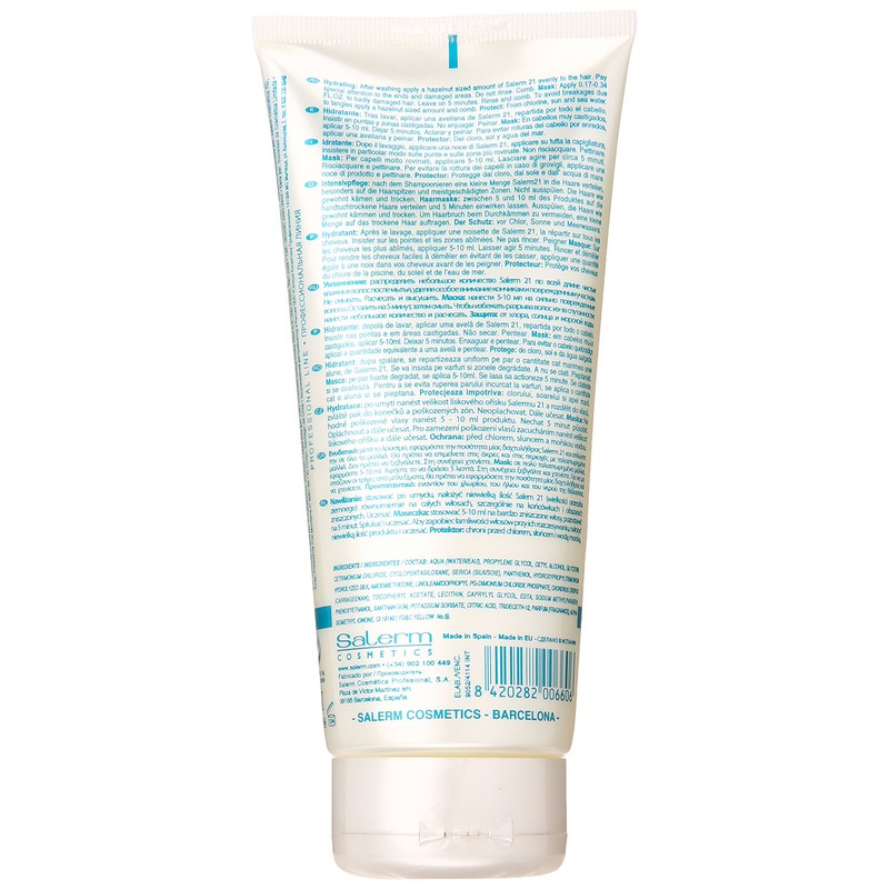 Salerm 21 B5 Silk Protein Leave-In Conditioner, 6.9 Oz