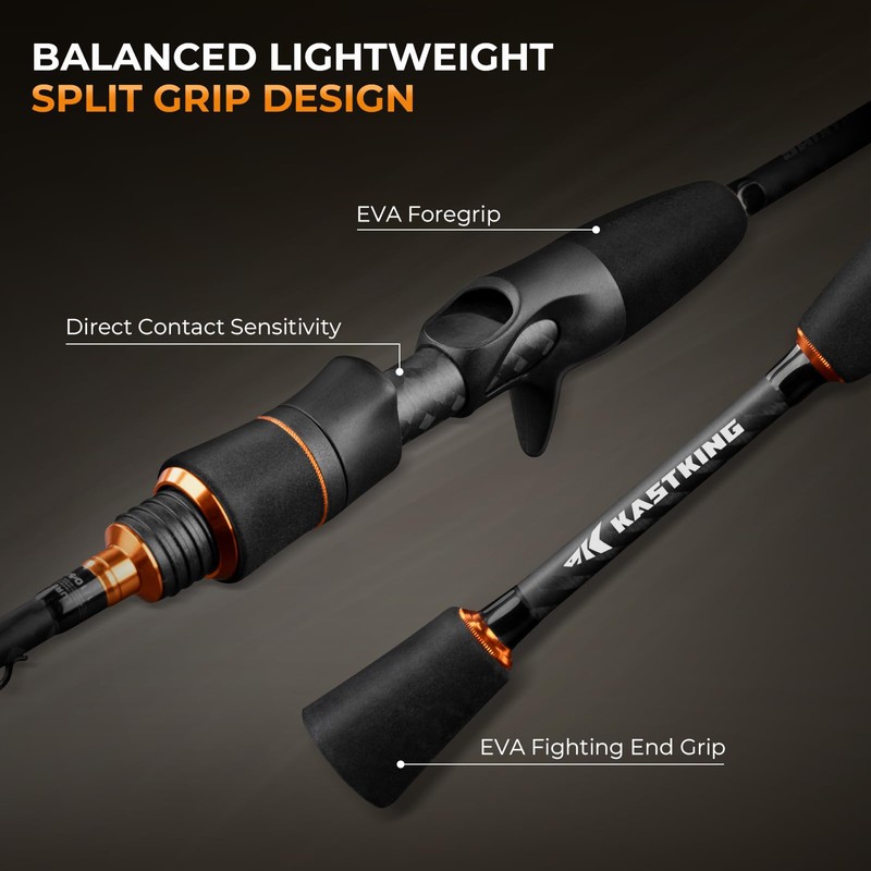 KastKing Zephyr Finesse Fishing Rods – BFS Baitcasting & Spinning