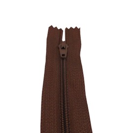 Seeking ROAM Standard Zippers, Nylon Coil, 2 Pieces (Brown, 8" Inch)