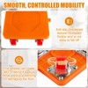 Heavy Duty Furniture Dolly 360° Rotating 4 Wheels, Furniture Movers