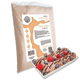 ALDKitchen Poffertjes Waffle Mix | Chocolate & Vanilla Flavour | Soy & Nut free | Mini Dutch Pancake Batter (Chocolate, 5 Pound (Pack of 1))