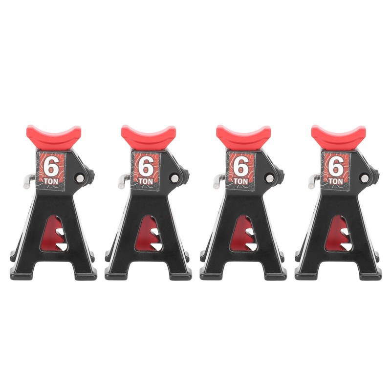 4PCS Mini Jack Stand Adjustable Aluminum Alloy Scale Jack Stand