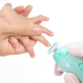 Baluue Lima EléCtrica Para Bebé, Almohadillas De Repuesto Para Cortaúñas EléCtrico, 24 Piezas, Cabezas De Pulido Seguras Y FáCiles De Usar Para NiñOs Y Adultos, Verde