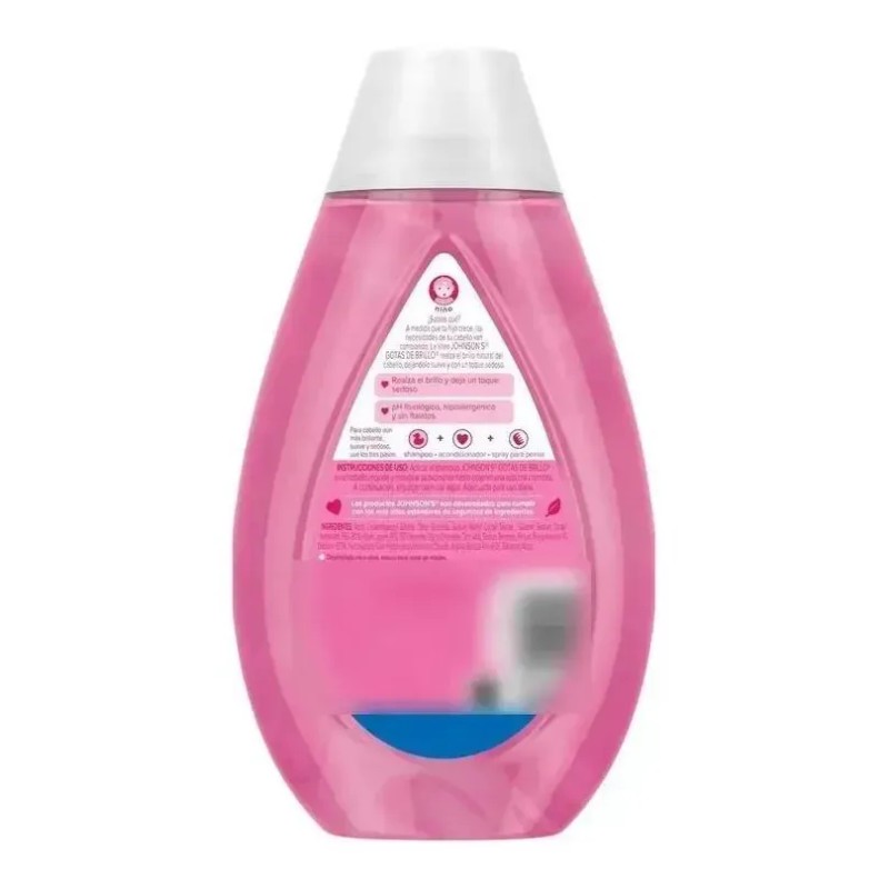 Shampoo Johnson's baby Gotas De Brillo 400 Ml