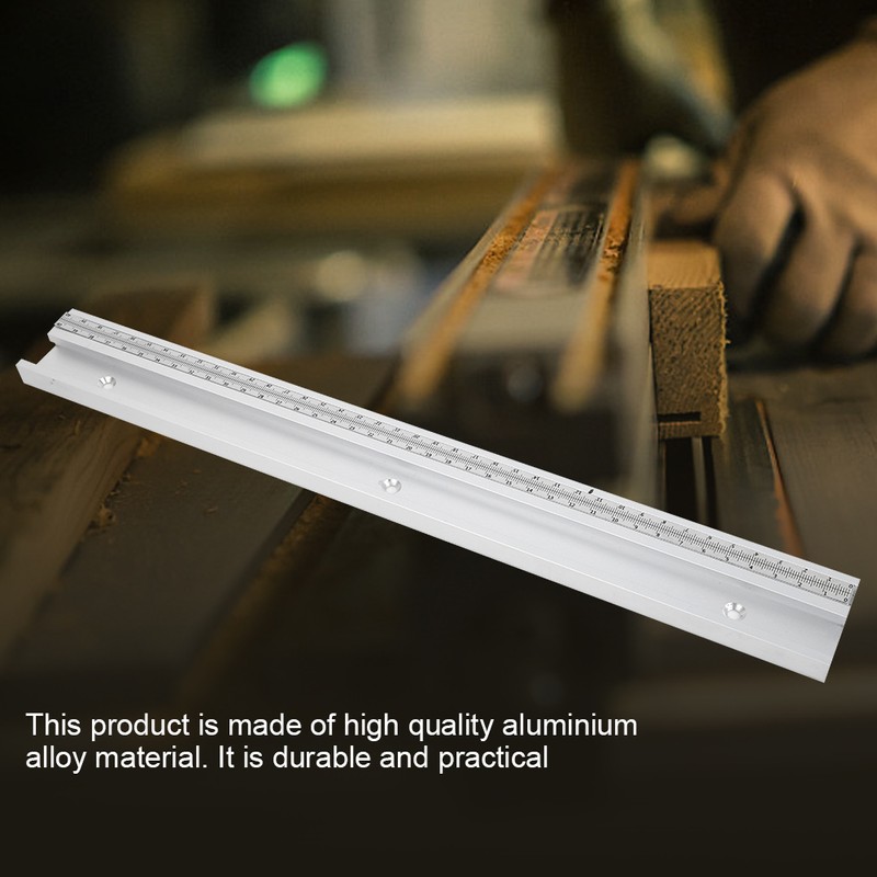 1Pcs Aluminum Alloy T Tracks With Scale Miter Woodworking Slider