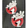 GHOSTBUSTERS 18” Ghostbusters 2 Movie Ghost Logo 1 Removable Auto